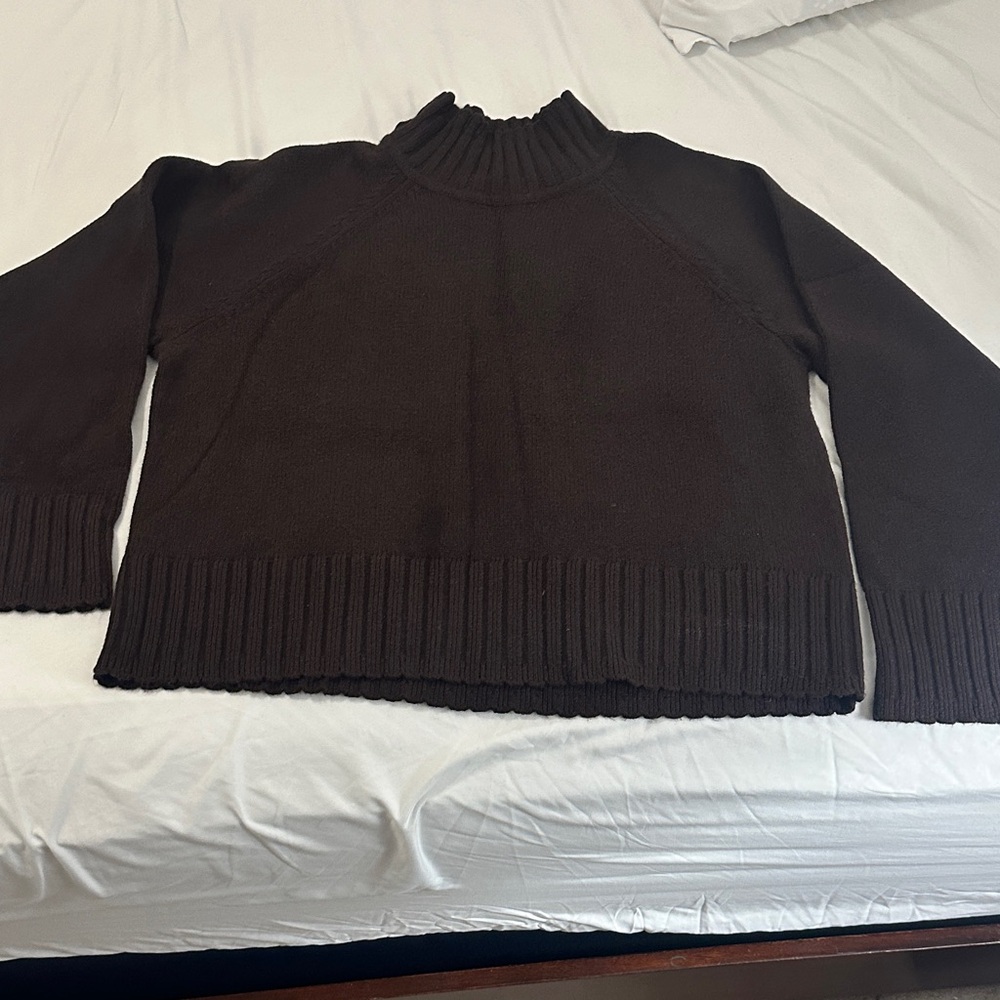 GAP Dark Brown Turtleneck Sweater